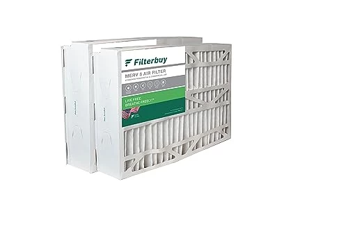 Filterbuy 17.5x27x5 Air Filter MERV 8 Dust Defense (2-Pack), Pleated HVAC AC Furnace Air Filters Replacement For Trane Perfect Fit (Actual Size: 17.13 X 26.13 X 4.97 Inches) 3 Filterbuy 17.5x27x5 Air Filter MERV 8 Dust Defense (2-Pack), Pleated HVAC AC Furnace Air Filters Replacement For Trane Perfect Fit (Actual Size: 17.13 X 26.13 X 4.97 Inches)