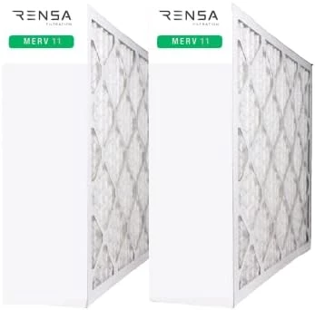 Rensa, Merv 11 Furnace Air Filter, HVAC Filter, Durable Beverage Board, 16x25x4, 2-pack, Made In USA, Traps Airborne Contaminants, Easy Installation, UL 900 Approved 7 Rensa, Merv 11 Furnace Air Filter, HVAC Filter, Durable Beverage Board, 16x25x4, 2-pack, Made In USA, Traps Airborne Contaminants, Easy Installation, UL 900 Approved - Image 5
