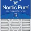 Nordic Pure 20x25x5 MERV 12 AC Furnace Air Filters 1 Nordic Pure 20x25x5 MERV 12 AC Furnace Air Filters -Air Filter Sales 412hVrU0aGL
