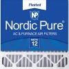 Nordic Pure 20x20x5 MERV 12 Honeywell/Lennox Replacement AC Furnace Air Filter 1 Pack 1 Nordic Pure 20x20x5 MERV 12 Honeywell/Lennox Replacement AC Furnace Air Filter 1 Pack -Air Filter Sales 414E2kWIB2L