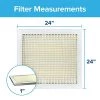 Filtrete 24x24x1 Air Filter, MPR 300, MERV 5, Clean Living Basic Dust 3-Month Pleated 1-Inch Air Filters, 6 Filters 2 Filtrete 24x24x1 Air Filter, MPR 300, MERV 5, Clean Living Basic Dust 3-Month Pleated 1-Inch Air Filters, 6 Filters -Air Filter Sales 414TlAAET2L