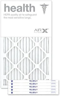 AIRx HEALTH 14x24x1 MERV 13 Pleated Air Filter - Made In The USA - Box Of 6 20 AIRx HEALTH 14x24x1 MERV 13 Pleated Air Filter - Made In The USA - Box Of 6 -Air Filter Sales 415TVVLAQJL. AC