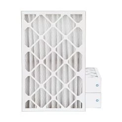 Pamlico Air 16x25x4 MERV 11, MPR 1000 Pleated AC Furnace 4'' Air Filters By Pamlico. 3 Pack. Exact Size: 15-1/2 X 24-1/2 X 3-3/4, White