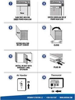 Wingman1 Electronic AC Furnace Air Filter Replacement Pads Year Supply - 4 Changes (20x25x1) 19 Wingman1 Electronic AC Furnace Air Filter Replacement Pads Year Supply - 4 Changes (20x25x1) -Air Filter Sales 415zjmWwOUL