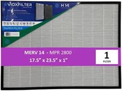 Vioxfilter H14AF20201 Pack Of 1 MERV 14 Pleated 20x20x1 AC Furnace Air Filter; Low Resistance To Air Flow; Filters Air From A/C 26 Vioxfilter H14AF20201 Pack Of 1 MERV 14 Pleated 20x20x1 AC Furnace Air Filter; Low Resistance To Air Flow; Filters Air From A/C -Air Filter Sales 417hrpsSmZL. AC