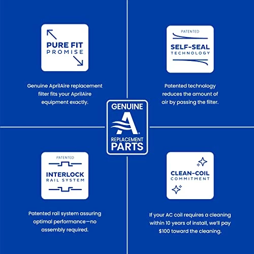 AprilAire 910 Replacement Filter For AprilAire Whole House Air Purifiers - MERV 11, Clean Air & Dust, 25x20x4 Air Filter (Pack Of 1) 8 AprilAire 910 Replacement Filter For AprilAire Whole House Air Purifiers - MERV 11, Clean Air & Dust, 25x20x4 Air Filter (Pack Of 1) - Image 6