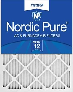 Nordic Pure 18x18x1 Exact MERV 12 Pleated AC Furnace Air Filters 3 Pack 11 Nordic Pure 18x18x1 Exact MERV 12 Pleated AC Furnace Air Filters 3 Pack -Air Filter Sales 41FluICKr5L. AC