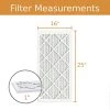 Lamons 16x25x1x3 XP 16"x25"x1" Xtreme Plus Air Guard Pleat Furnace Filter MERV 8 (3 Pack) 2 Lamons 16x25x1x3 XP 16"x25"x1" Xtreme Plus Air Guard Pleat Furnace Filter MERV 8 (3 Pack) -Air Filter Sales 41GvfNXDD8L