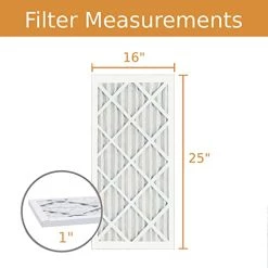Lamons 16x25x1x3 XP 16"x25"x1" Xtreme Plus Air Guard Pleat Furnace Filter MERV 8 (3 Pack)
