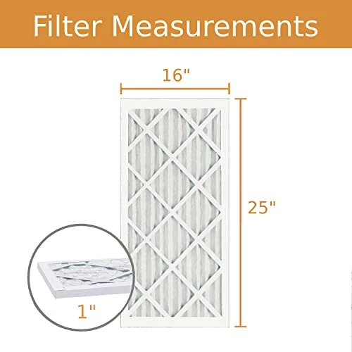 Lamons 16x25x1x3 XP 16"x25"x1" Xtreme Plus Air Guard Pleat Furnace Filter MERV 8 (3 Pack) 3 Lamons 16x25x1x3 XP 16"x25"x1" Xtreme Plus Air Guard Pleat Furnace Filter MERV 8 (3 Pack)
