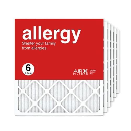 AIRx Filters 21.5x23.5x1 Air Filter MERV 11 Pleated HVAC AC Furnace Air Filter, Allergy 6-Pack, Made In The USA 3 AIRx Filters 21.5x23.5x1 Air Filter MERV 11 Pleated HVAC AC Furnace Air Filter, Allergy 6-Pack, Made In The USA