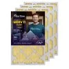 FilterTime 16x25x1, AC Furnace Air Filter, MERV 11, 4-Pack (exact Dimensions 15.5 X 24.5 X 0.75), AC Filter, Furnace Filter, Home Air Filter Made In USA…