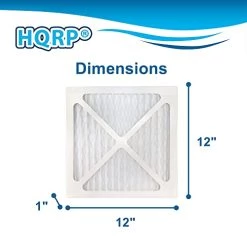 HQRP MERV 6 Pleated AC Furnace Air Filter, 12x12x1 Inches 8 HQRP MERV 6 Pleated AC Furnace Air Filter, 12x12x1 Inches -Air Filter Sales 41K7hDxXRhL