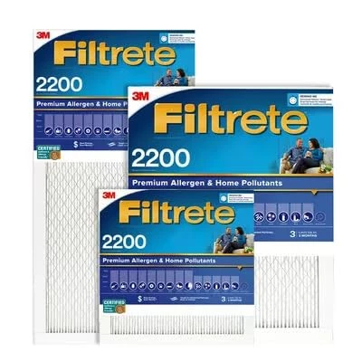 Filtrete Elite Allergen Healthy Living #2200 20x20x1 ( 3 Pack) 3 Filtrete Elite Allergen Healthy Living #2200 20x20x1 ( 3 Pack)