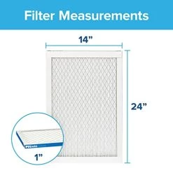 Filtrete 14x24x1 Air Filter, MPR 1900, MERV 13, Healthy Living Ultimate Allergen 3-Month Pleated 1-Inch Air Filters, 2 Filters 10 Filtrete 14x24x1 Air Filter, MPR 1900, MERV 13, Healthy Living Ultimate Allergen 3-Month Pleated 1-Inch Air Filters, 2 Filters -Air Filter Sales 41Lvh7c399L