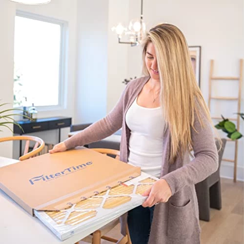 FilterTime 20x25x1, AC Furnace Air Filter, MERV 11, 4-Pack (exact Dimensions 19.5 X 24.5 X 0.75), AC Filter, Furnace Filter, Home Air Filter Made In USA 6 FilterTime 20x25x1, AC Furnace Air Filter, MERV 11, 4-Pack (exact Dimensions 19.5 X 24.5 X 0.75), AC Filter, Furnace Filter, Home Air Filter Made In USA - Image 4