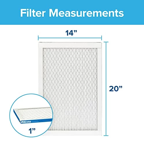Filtrete 14x20x1 Air Filter, MPR 1900, MERV 13, Healthy Living Ultimate Allergen 3-Month Pleated 1-Inch Air Filters, 2 Filters 5 Filtrete 14x20x1 Air Filter, MPR 1900, MERV 13, Healthy Living Ultimate Allergen 3-Month Pleated 1-Inch Air Filters, 2 Filters - Image 3