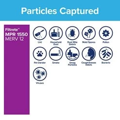 Filtrete 14x30x1 Air Filter, MPR 1500, MERV 12, Healthy Living Ultra-Allergen 3-Month Pleated 1-Inch Air Filters, 2 Filters 10 Filtrete 14x30x1 Air Filter, MPR 1500, MERV 12, Healthy Living Ultra-Allergen 3-Month Pleated 1-Inch Air Filters, 2 Filters -Air Filter Sales 41NHJVhofzL 1