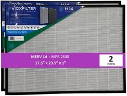 Vioxfilter H14AF20201 Pack Of 1 MERV 14 Pleated 20x20x1 AC Furnace Air Filter; Low Resistance To Air Flow; Filters Air From A/C 30 Vioxfilter H14AF20201 Pack Of 1 MERV 14 Pleated 20x20x1 AC Furnace Air Filter; Low Resistance To Air Flow; Filters Air From A/C -Air Filter Sales 41PGB8xkgGL. AC