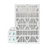 Glasfloss ZL 16x25x4 MERV 10 Pleated 4" Inch Air Filters For AC And Furnace. 3 PACK. Actual Size: 15-1/2 X 24-1/2 X 3-3/4 2 Glasfloss ZL 16x25x4 MERV 10 Pleated 4" Inch Air Filters For AC And Furnace. 3 PACK. Actual Size: 15-1/2 X 24-1/2 X 3-3/4 -Air Filter Sales 41SPvG5134L
