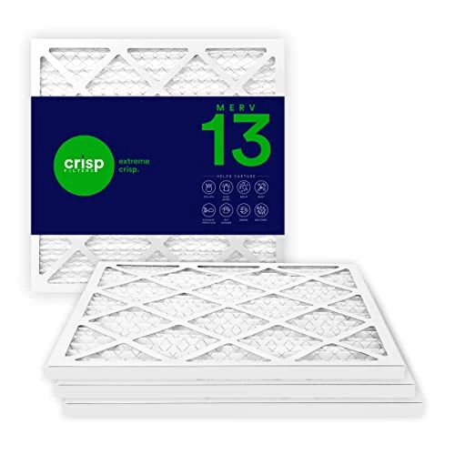 Crisp Filters, 14x24x1 Air Filter, MERV 13, MPR 1500, AC Furnace Air Filter, 4-Pack 3 Crisp Filters, 14x24x1 Air Filter, MERV 13, MPR 1500, AC Furnace Air Filter, 4-Pack