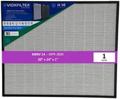 Vioxfilter H14AF20201 Pack Of 1 MERV 14 Pleated 20x20x1 AC Furnace Air Filter; Low Resistance To Air Flow; Filters Air From A/C 28 Vioxfilter H14AF20201 Pack Of 1 MERV 14 Pleated 20x20x1 AC Furnace Air Filter; Low Resistance To Air Flow; Filters Air From A/C -Air Filter Sales 41d8Cy0rUfL. AC