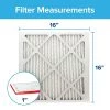 Filtrete 16x16x1 Air Filter, MPR 1000, MERV 11, Micro Allergen Defense 3-Month Pleated 1-Inch Air Filters, 4 Filters 1 Filtrete 16x16x1 Air Filter, MPR 1000, MERV 11, Micro Allergen Defense 3-Month Pleated 1-Inch Air Filters, 4 Filters -Air Filter Sales 41dtFQSQuIL
