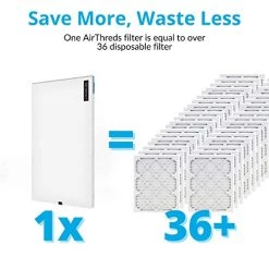 AirThreds 20x25x1 Extra Replacement Filter Without Frame 19 AirThreds 20x25x1 Extra Replacement Filter Without Frame -Air Filter Sales 41eETmcfsyL