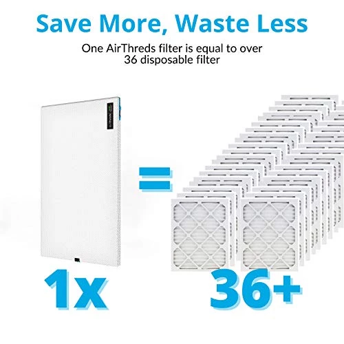 AirThreds 20x25x1 Extra Replacement Filter Without Frame 6 AirThreds 20x25x1 Extra Replacement Filter Without Frame - Image 4