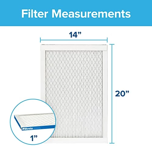 Filtrete 14x20x1 Air Filter, MPR 1900, MERV 13, Healthy Living Ultimate Allergen 3-Month Pleated 1-Inch Air Filters, 2 Filters 4 Filtrete 14x20x1 Air Filter, MPR 1900, MERV 13, Healthy Living Ultimate Allergen 3-Month Pleated 1-Inch Air Filters, 2 Filters - Image 2
