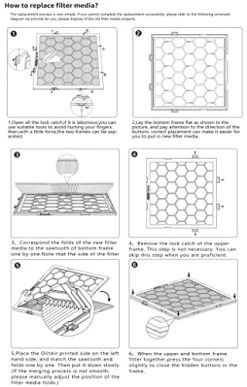 OlitAir 16x25x1 MERV 8 Air Filter,AC Furnace Air Filter,Reusable ABS Plastic Frame, 7 Pack Replaceable Filter Media (Actual Size: 15 3/4" X 24 3/4" X 3/4") 19 OlitAir 16x25x1 MERV 8 Air Filter,AC Furnace Air Filter,Reusable ABS Plastic Frame, 7 Pack Replaceable Filter Media (Actual Size: 15 3/4" X 24 3/4" X 3/4") -Air Filter Sales 41q1oxzlxiL