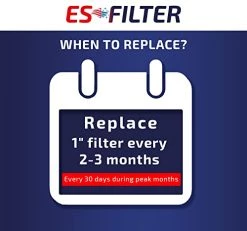 ESfilter 16x25x2 Air Filter MERV 8 Dust Defense Pleated HVAC AC Furnace Air Filters Replacement (Actual Size: 19.50 X 24.50 X 0.75 Inches) (1) 9 ESfilter 16x25x2 Air Filter MERV 8 Dust Defense Pleated HVAC AC Furnace Air Filters Replacement (Actual Size: 19.50 X 24.50 X 0.75 Inches) (1) -Air Filter Sales 41qxNWmzxpL