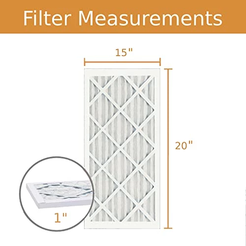 15"x20"x1" Xtreme Plus Air Guard Pleat Furnace Filter MERV 8 (3 Pack) 4 15"x20"x1" Xtreme Plus Air Guard Pleat Furnace Filter MERV 8 (3 Pack) - Image 2