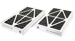 WEN 3410 3-Speed Remote-Controlled Air Filtration System & Activated Carbon Air Filters, 5-Micron Inner Filter For 400 CFM Air Filtration Systems, Two Pack & Woodworking Air Filters, Two Pack -Air Filter Sales 41rjMmrqwkL