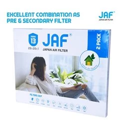 Japan Air Filter 20x25x1 MERV 13 (2-Pack) HVAC Furnace Replacement - Clean Living Basic Dust Air Conditioner, Cleaner, Furnace. (Exact Dimensions 19.60 X 24.70 0.86), (DeaKleen 25x20x1 Merv13) 14 Japan Air Filter 20x25x1 MERV 13 (2-Pack) HVAC Furnace Replacement - Clean Living Basic Dust Air Conditioner, Cleaner, Furnace. (Exact Dimensions 19.60 X 24.70 0.86), (DeaKleen 25x20x1 Merv13) -Air Filter Sales 41toJMvi0IL