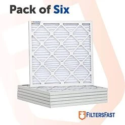 Filters Fast 12x18x1 Air Filter MERV 11, 1" AC Furnace Air Filters, Made In The USA, Actual Size: 11.75"x17.75"x0.75, 6 Pack -Air Filter Sales 41ywcKNGfES 1