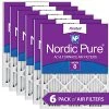 Nordic Pure 10x24x1 MERV 8 Pleated AC Furnace Air Filters 6 Pack -Air Filter Sales 510gkwF0kkL