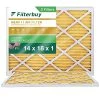 Filterbuy 14x18x1 Air Filter MERV 11 Allergen Defense (2-Pack), Pleated HVAC AC Furnace Air Filters Replacement (Actual Size: 13.50 X 17.50 X 0.75 Inches) 2 Filterbuy 14x18x1 Air Filter MERV 11 Allergen Defense (2-Pack), Pleated HVAC AC Furnace Air Filters Replacement (Actual Size: 13.50 X 17.50 X 0.75 Inches) -Air Filter Sales 5129rip3IKL