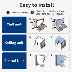 Originallife Washable Reusable HVAC | AC | Air Conditioner | Furnace Air Filter Replacement 12x20x1 MERV 8, 2-pack 11 Originallife Washable Reusable HVAC | AC | Air Conditioner | Furnace Air Filter Replacement 12x20x1 MERV 8, 2-pack -Air Filter Sales 513nbHnog4L