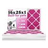 16x25x1 Air Filter By Colorfil | Color Changing Filters Designed For Cat And Dog Odor | MERV 8 Filter | Air FIlter 16x25x1 | Air Conditioner Filter | HVAC Filter For Pet Hair | 16x25 Air Filter 4 Pack 2 16x25x1 Air Filter By Colorfil | Color Changing Filters Designed For Cat And Dog Odor | MERV 8 Filter | Air FIlter 16x25x1 | Air Conditioner Filter | HVAC Filter For Pet Hair | 16x25 Air Filter 4 Pack -Air Filter Sales 515EyIca6vL