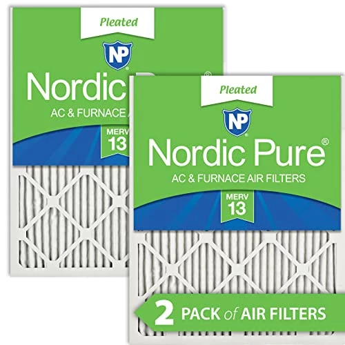 Nordic Pure 10x24x1 MERV 13 Pleated AC Furnace Air Filters 2 Pack 3 Nordic Pure 10x24x1 MERV 13 Pleated AC Furnace Air Filters 2 Pack