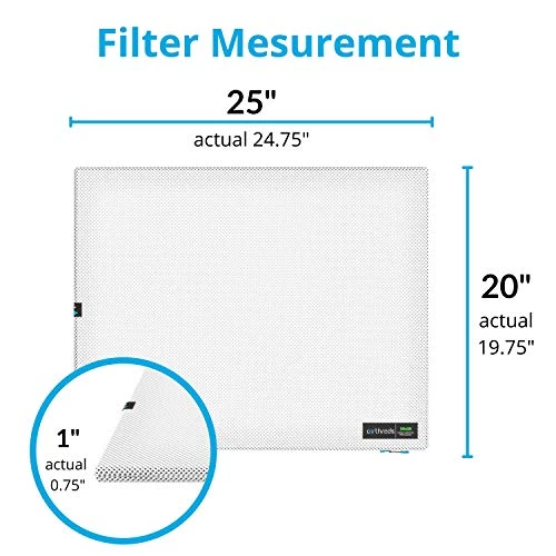 AirThreds 20x25x1 Extra Replacement Filter Without Frame 4 AirThreds 20x25x1 Extra Replacement Filter Without Frame - Image 2
