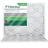 Filterbuy 19x20x1 Air Filter MERV 8 Dust Defense (2-Pack), Pleated HVAC AC Furnace Air Filters Replacement (Actual Size: 19.00 X 20.00 X 1.00 Inches) 1 Filterbuy 19x20x1 Air Filter MERV 8 Dust Defense (2-Pack), Pleated HVAC AC Furnace Air Filters Replacement (Actual Size: 19.00 X 20.00 X 1.00 Inches) -Air Filter Sales 51FsMoBgCjL