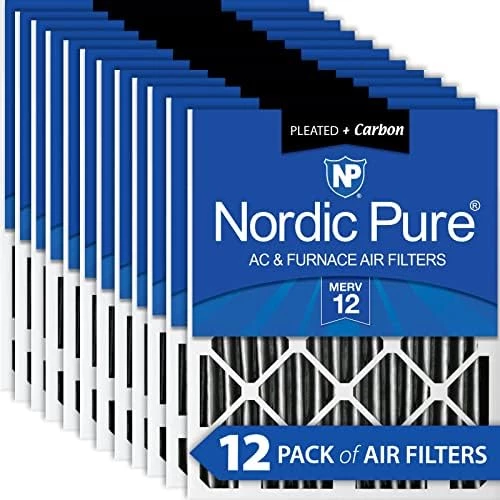 Nordic Pure 16x16x2 MERV 10 Pleated AC Furnace Air Filters 3 Pack 12 Nordic Pure 16x16x2 MERV 10 Pleated AC Furnace Air Filters 3 Pack - Image 10