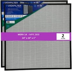Vioxfilter H14AF20201 Pack Of 1 MERV 14 Pleated 20x20x1 AC Furnace Air Filter; Low Resistance To Air Flow; Filters Air From A/C 31 Vioxfilter H14AF20201 Pack Of 1 MERV 14 Pleated 20x20x1 AC Furnace Air Filter; Low Resistance To Air Flow; Filters Air From A/C -Air Filter Sales 51Jx1s7ukL. AC
