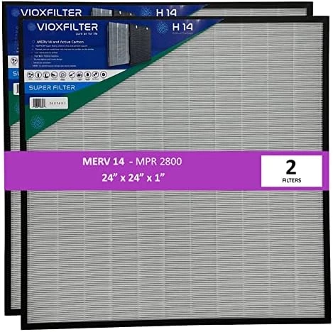 Vioxfilter H14AF20201 Pack Of 1 MERV 14 Pleated 20x20x1 AC Furnace Air Filter; Low Resistance To Air Flow; Filters Air From A/C 17 Vioxfilter H14AF20201 Pack Of 1 MERV 14 Pleated 20x20x1 AC Furnace Air Filter; Low Resistance To Air Flow; Filters Air From A/C - Image 15
