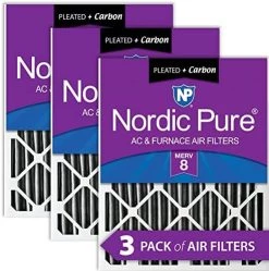 Nordic Pure 16x16x2 MERV 10 Pleated AC Furnace Air Filters 3 Pack 31 Nordic Pure 16x16x2 MERV 10 Pleated AC Furnace Air Filters 3 Pack -Air Filter Sales 51K19MTGoNL. AC