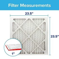 Filtrete 23.5x23.5x1 Air Filter MPR 1000 MERV 11, Allergen Defense, 6-Pack (exact Dimensions 23.188x23.188x0.81)