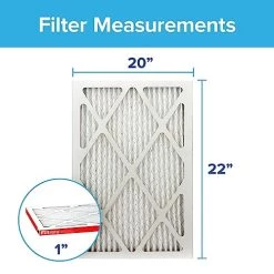 Filtrete 20x22x1 Air Filter MPR 1000 MERV 11, Allergen Defense, 6-Pack (exact Dimensions 19.81x21.81x0.81)