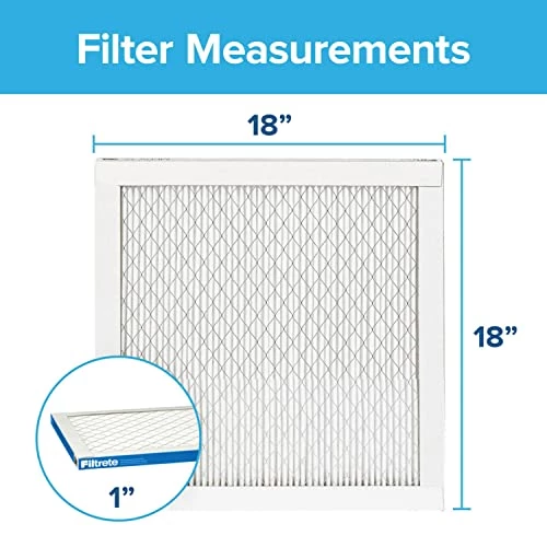 Filtrete 18x18x1 Air Filter, MPR 1900, MERV 13, Healthy Living Ultimate Allergen 3-Month Pleated 1-Inch Air Filters, 6 Filters 5 Filtrete 18x18x1 Air Filter, MPR 1900, MERV 13, Healthy Living Ultimate Allergen 3-Month Pleated 1-Inch Air Filters, 6 Filters - Image 3